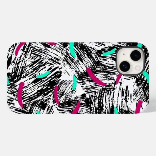 Een modern Abstract patroon. Case-Mate iPhone Case (Achterkant (horizontaal))