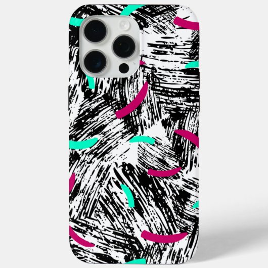 Een modern Abstract patroon. Case-Mate iPhone Case (Achterkant)