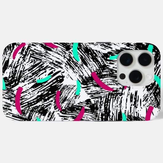 Een modern Abstract patroon. Case-Mate iPhone Case (Achterkant (horizontaal))