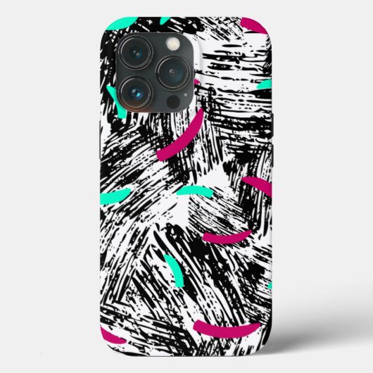 Een modern Abstract patroon. Case-Mate iPhone Case (Achterkant)