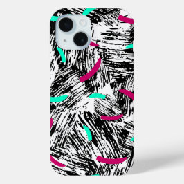 Een modern Abstract patroon. iPhone 15 Case