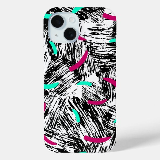 Een modern Abstract patroon. Case-Mate iPhone Case (Achterkant)