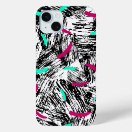 Een modern Abstract patroon. iPhone 15 Mini Hoesje