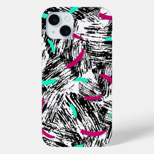 Een modern Abstract patroon. Case-Mate iPhone Case (Achterkant)