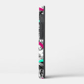 Een modern Abstract patroon. Case-Mate iPhone Case (Achterkant / Links)