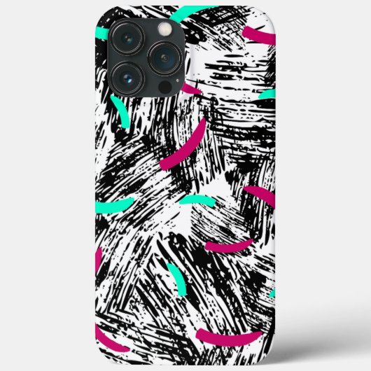 Een modern Abstract patroon. Case-Mate iPhone Case (Achterkant)