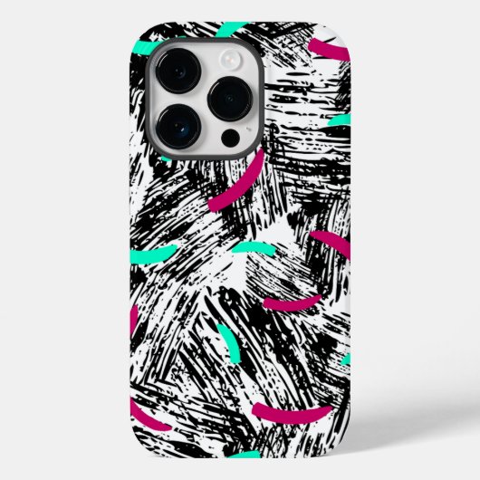 Een modern Abstract patroon. Case-Mate iPhone Case (Achterkant)