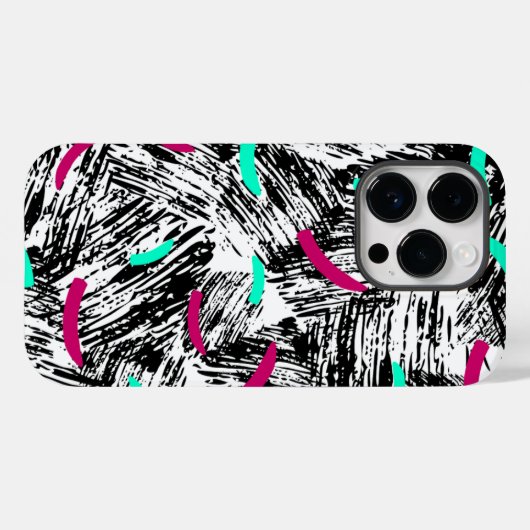 Een modern Abstract patroon. Case-Mate iPhone Case (Achterkant (horizontaal))