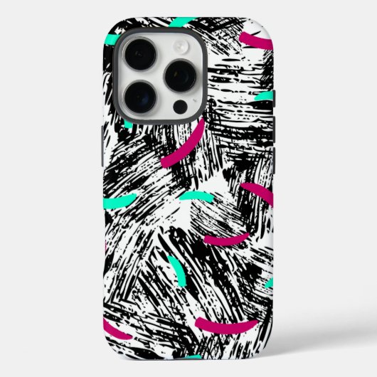 Een modern Abstract patroon. Case-Mate iPhone Case (Achterkant)