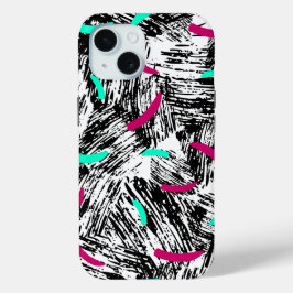 Een modern Abstract patroon. iPhone 15 Case