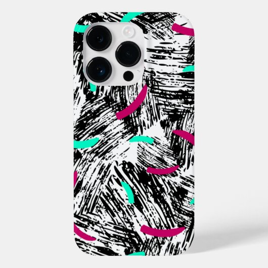 Een modern Abstract patroon. Case-Mate iPhone Case (Achterkant)