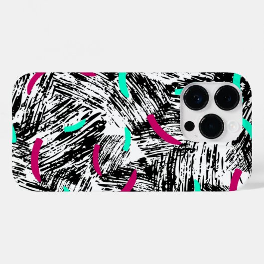 Een modern Abstract patroon. Case-Mate iPhone Case (Achterkant (horizontaal))