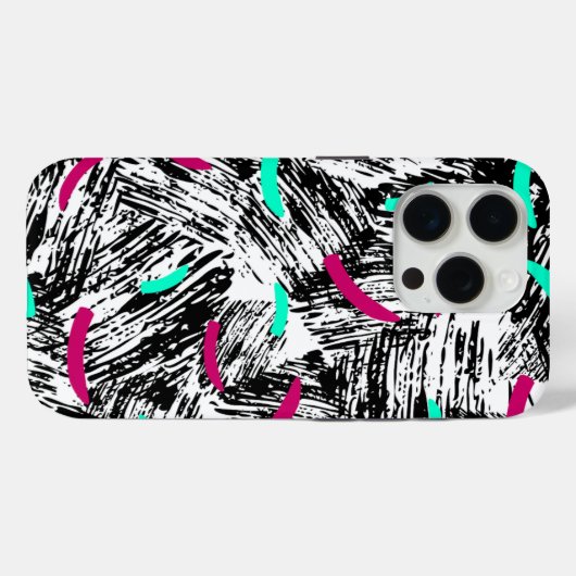 Een modern Abstract patroon. Case-Mate iPhone Case (Achterkant (horizontaal))