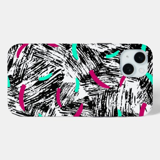 Een modern Abstract patroon. Case-Mate iPhone Case (Achterkant (horizontaal))