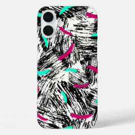 Een modern Abstract patroon. iPhone 16 Plus Hoesje
