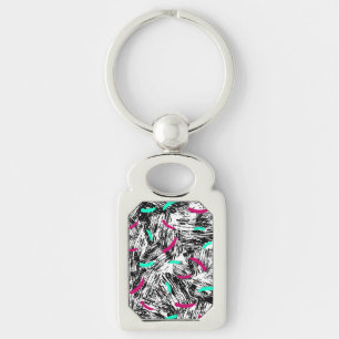 Een modern Abstract patroon. Sleutelhanger