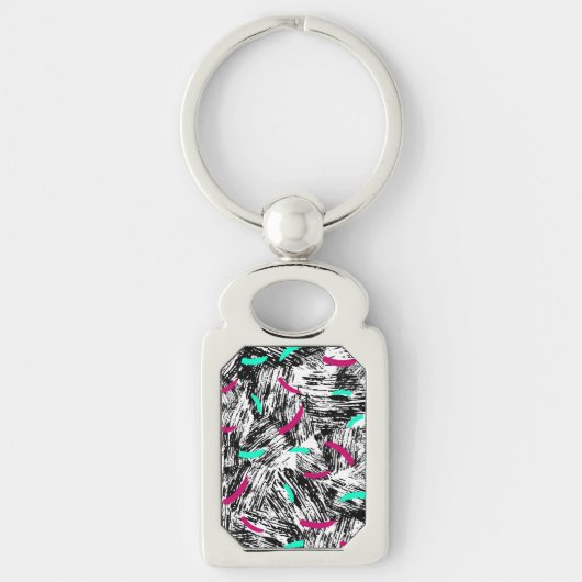 Een modern Abstract patroon. Sleutelhanger (Voorkant)