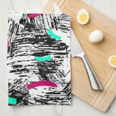 Een modern Abstract patroon. Theedoek (Quarter Fold)