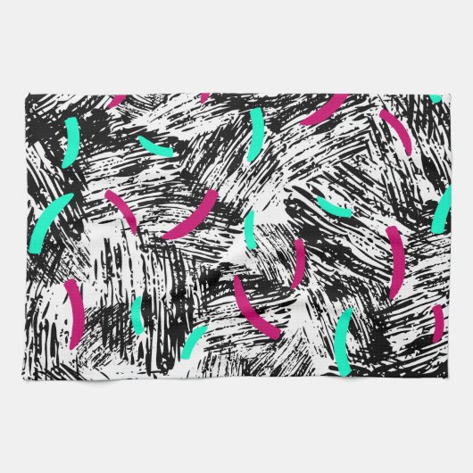Een modern Abstract patroon. Theedoek (Horizontaal)