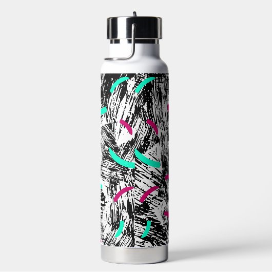 Een modern Abstract patroon. Waterfles (Rechts)