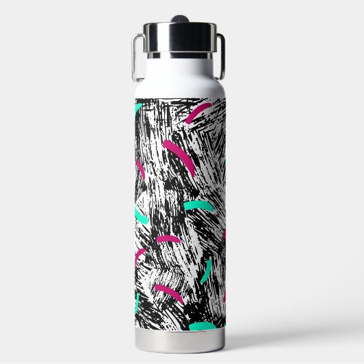 Een modern Abstract patroon. Waterfles (Voorkant)