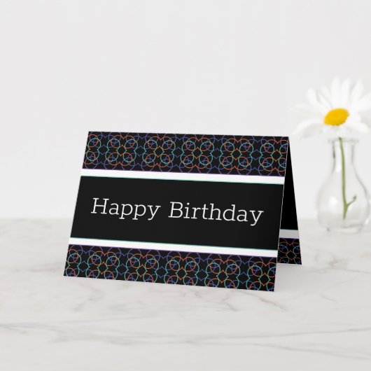 Een modern design kaart (Kleine Plant)