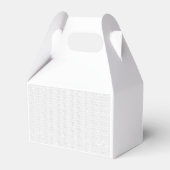Een modern design met een strakke combinatie van w bedankdoosjes (Voorkant Zijde)