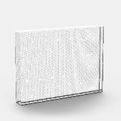 Een modern design met een strakke combinatie van w fotoblokken (Links)