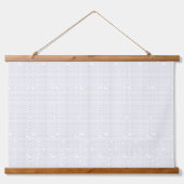 Een modern design met een strakke combinatie van w hangend wandkleed (Voorkant 2)