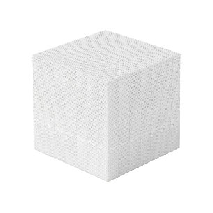 Een modern design met een strakke combinatie van w kubus