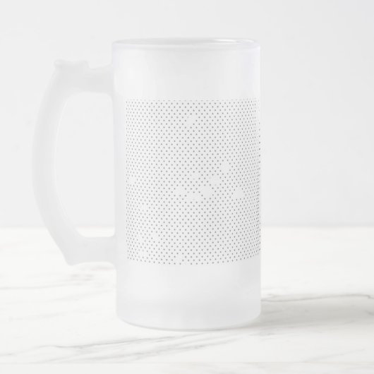 Een modern design met een strakke combinatie van w matglas bierpul (Links)