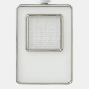 Een modern design met een strakke combinatie van w verzilverd omlijst ornament