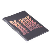 een modern elegant stijlvol en stijlvol model notitieboek (Rechterzijde)