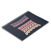 een modern elegant stijlvol en stijlvol model notitieboek (Linkerzijde)