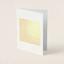 Een modern ontwerp met een strakke combinatie van  folie kaarten