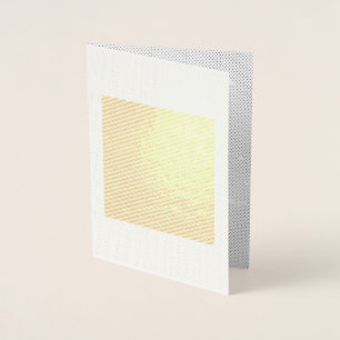 Een modern ontwerp met een strakke combinatie van folie kaarten