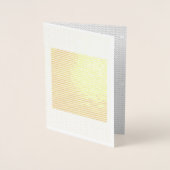 Een modern ontwerp met een strakke combinatie van  folie kaarten (Voorkant)