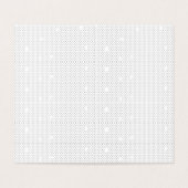 Een modern ontwerp met een strakke combinatie van  kaart (Binnenkant ongevouwen)