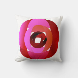 Een modern Roos Sierkussen