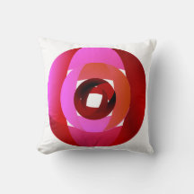 Een modern Roos Sierkussen