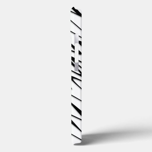 Een moderne Abstracte energetische lijnkunst Case-Mate iPhone Case (Achterkant / Links)