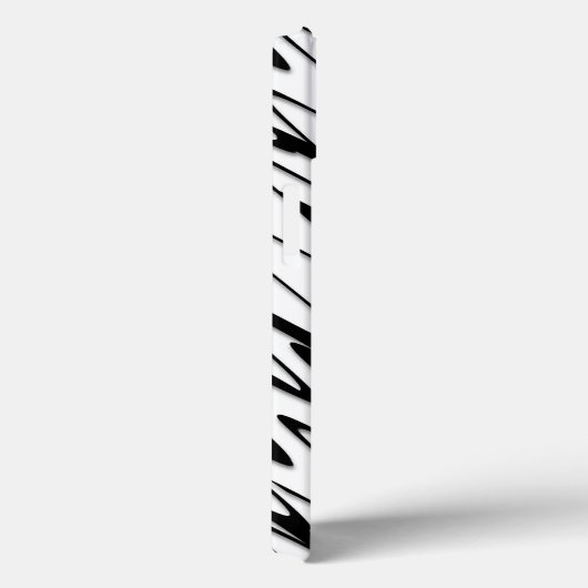 Een moderne Abstracte energetische lijnkunst Case-Mate iPhone Case (Achterkant / Rechts)