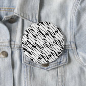 Een moderne Abstracte energetische lijnkunst Ronde Button 4,0 Cm (In situ)