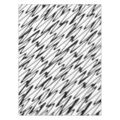 Een moderne Abstracte energetische lijnkunst Tafelkleed (Voorkant)