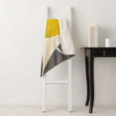 Een moderne Abstracte Waterverf schilderen. Sherpa Deken (In situ)