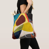 Een moderne Abstracte Waterverf schilderen. Tote Bag (Dichtbij)