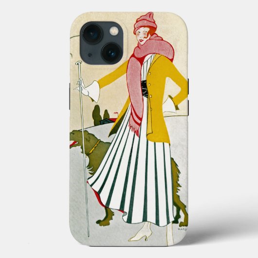 Een moderne herderlijkheid Case-Mate iPhone case (Achterkant)