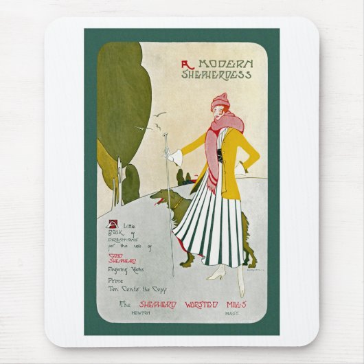 Een moderne herderlijkheid muismat (Voorkant)