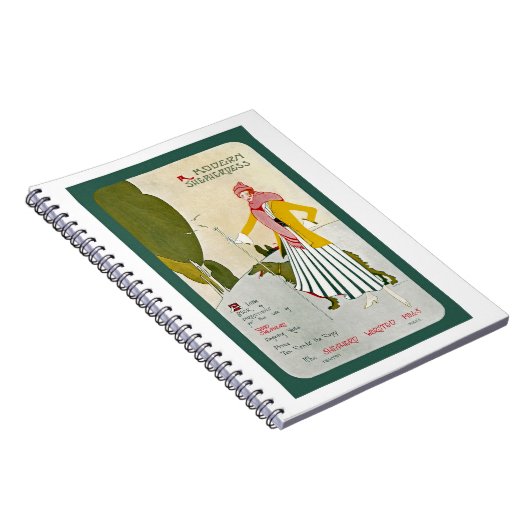 Een moderne herderlijkheid notitieboek (Rechterzijde)