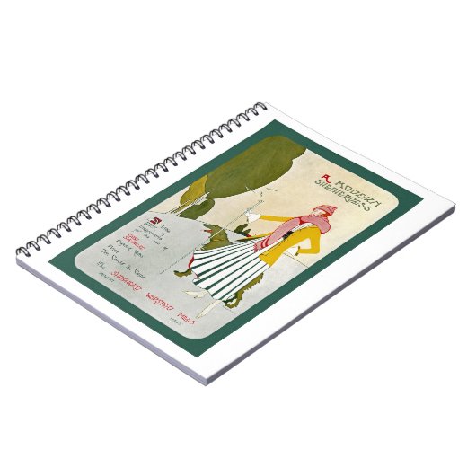 Een moderne herderlijkheid notitieboek (Linkerzijde)